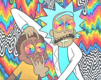 Featured image of post Drawings Rick And Morty Trippy Art