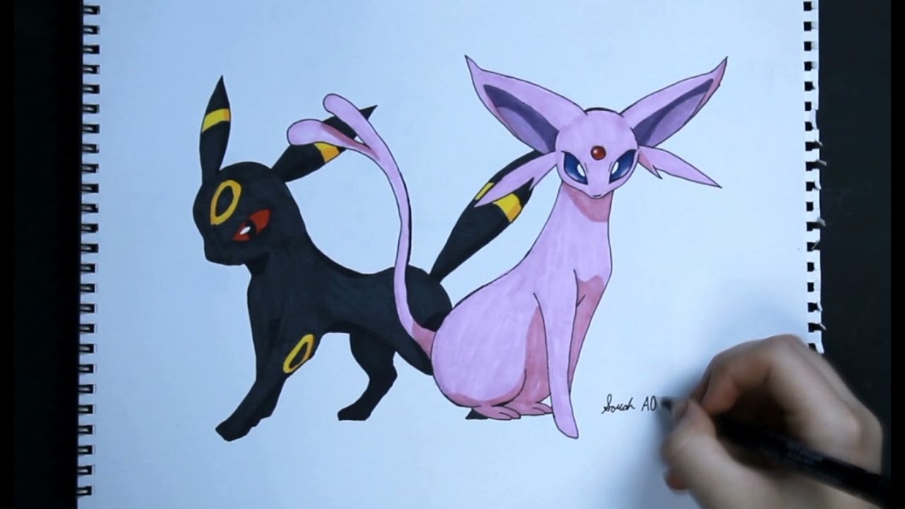 Featured image of post Umbreon X Espeon Drawing
