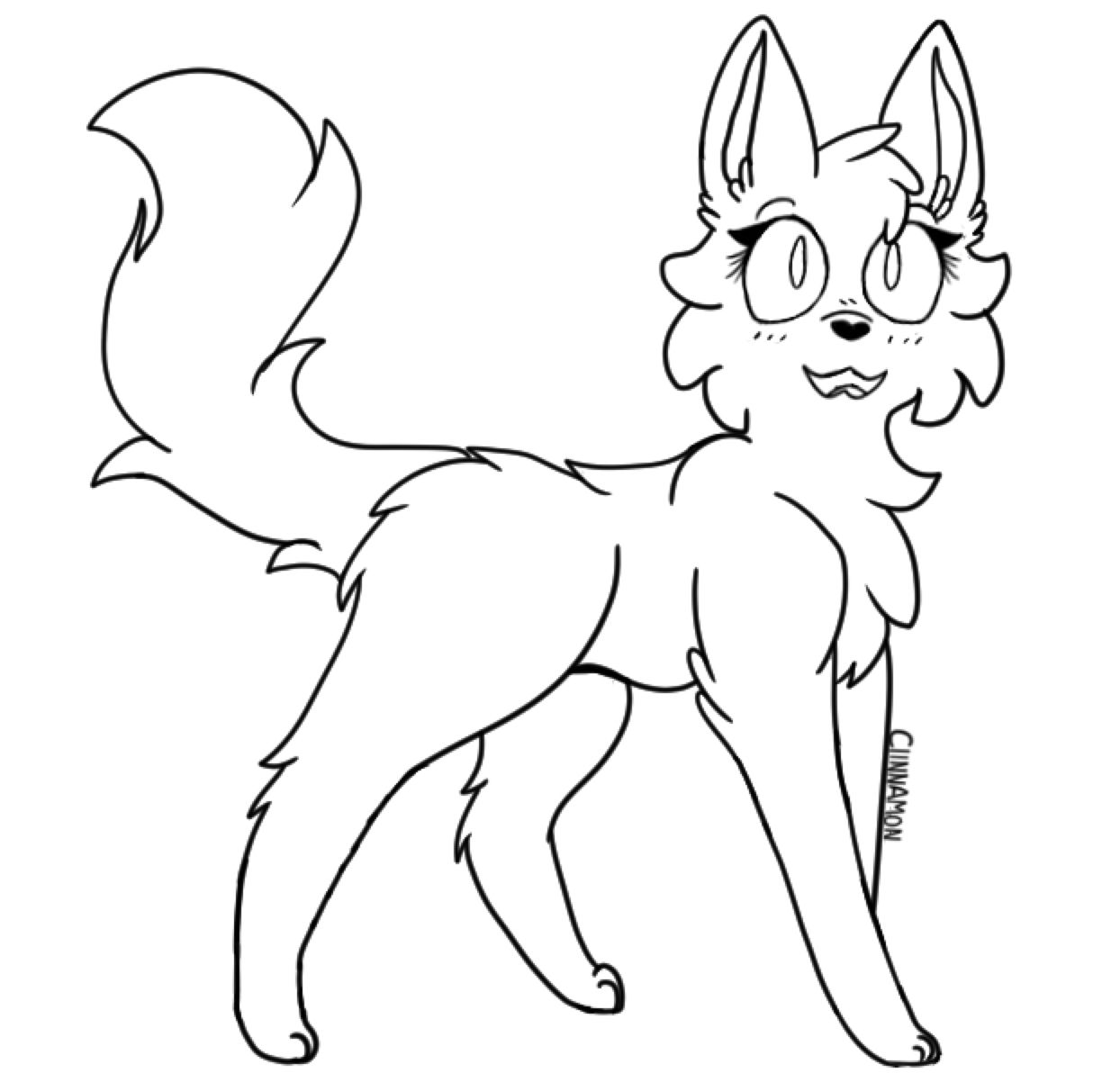Featured image of post Warrior Cat Lineart Base